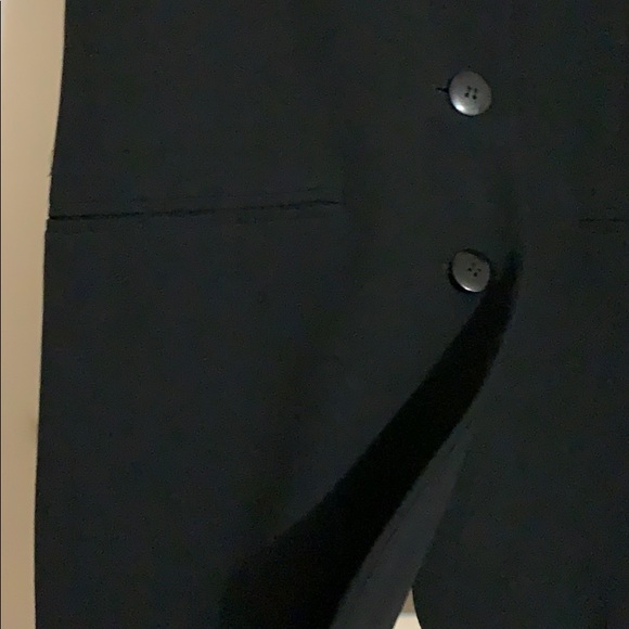 Black short sleeve v-neck tunic size 10 - Picture 5 of 8